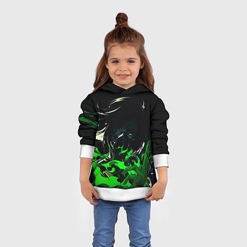 Детская толстовка VALORANT VIPER / 3D-Белый – фото 4