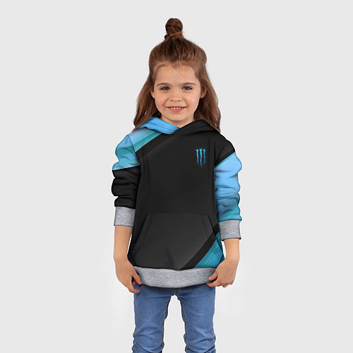Детская толстовка MONSTER ENERGY Z / 3D-Меланж – фото 4