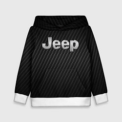 Толстовка-худи детская Jeep Z, цвет: 3D-белый