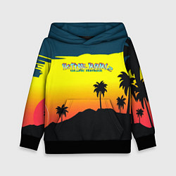 Толстовка-худи детская HOTLINE MIAMI2, цвет: 3D-черный