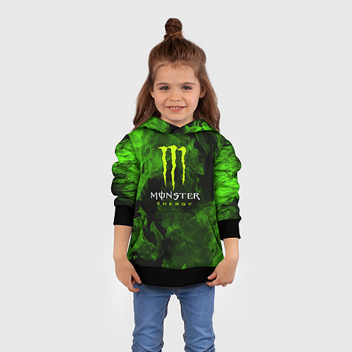 Детская толстовка MONSTER ENERGY / 3D-Черный – фото 4