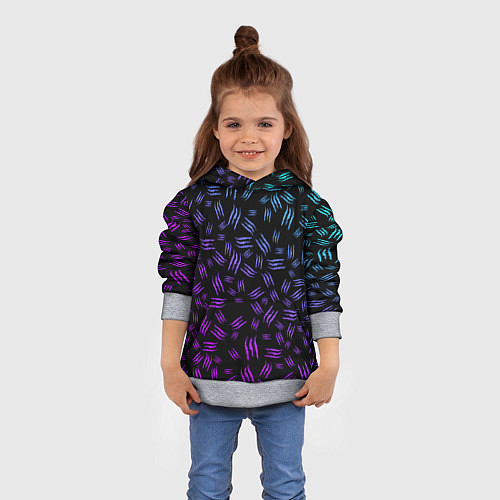 Детская толстовка PATTERN MONSTER ENERGY Z / 3D-Меланж – фото 4
