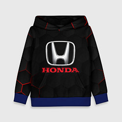 Толстовка-худи детская HONDA, цвет: 3D-синий