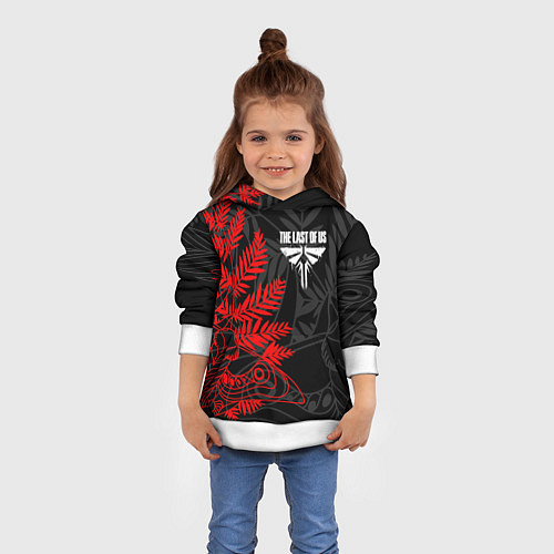 Детская толстовка THE LAST OF US 2 / 3D-Белый – фото 4
