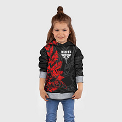 Толстовка-худи детская THE LAST OF US 2, цвет: 3D-меланж — фото 2