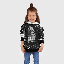 Толстовка-худи детская THE LAST OF US ТАТУИРОВКА ЭЛЛИ, цвет: 3D-черный — фото 2