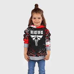 Толстовка-худи детская The last of us part 2 tlou2, цвет: 3D-меланж — фото 2