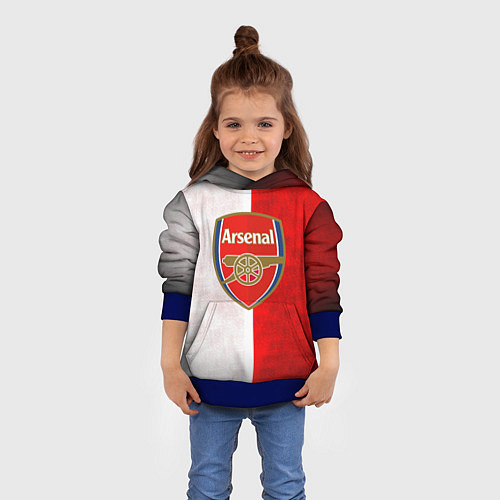 Детская толстовка FC Arsenal 3D / 3D-Синий – фото 4