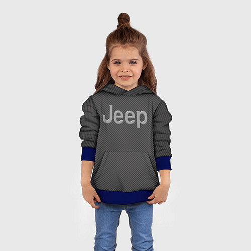 Детская толстовка JEEP / 3D-Синий – фото 4