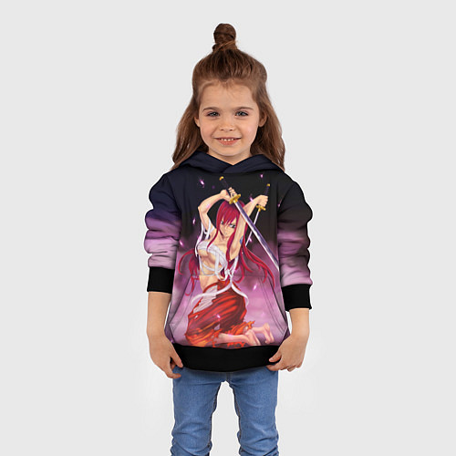 Детская толстовка FAIRY TAIL ХВОСТ ФЕИ / 3D-Черный – фото 4
