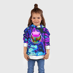 Толстовка-худи детская 6IX9INE 69 TEKASHI, цвет: 3D-белый — фото 2