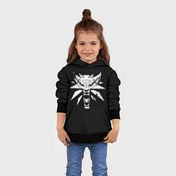 Толстовка-худи детская ВЕДЬМАК THE WITCHER ГЕРАЛЬ, цвет: 3D-черный — фото 2