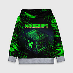 Толстовка-худи детская MINECRAFT, цвет: 3D-меланж