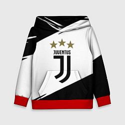 Толстовка-худи детская JUVENTUS, цвет: 3D-красный