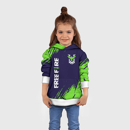 Детская толстовка FREE FIRE ФРИ ФАЕР / 3D-Белый – фото 4