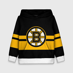 Толстовка-худи детская BOSTON BRUINS NHL, цвет: 3D-белый