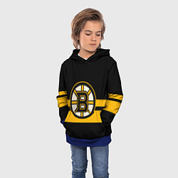 Толстовка-худи детская BOSTON BRUINS NHL, цвет: 3D-синий — фото 2