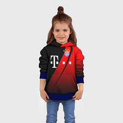 Толстовка-худи детская FC Bayern Munchen Форма, цвет: 3D-синий — фото 2