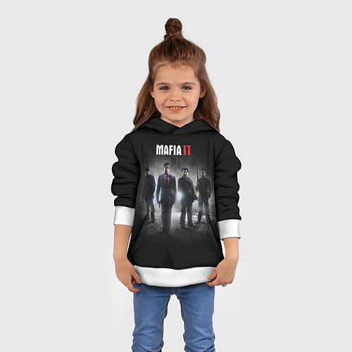 Детская толстовка Mafia / 3D-Белый – фото 4