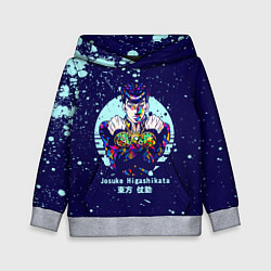 Толстовка-худи детская JoJo Bizarre Adventure, цвет: 3D-меланж