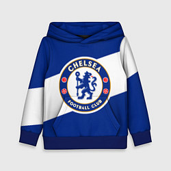 Толстовка-худи детская Chelsea SPORT, цвет: 3D-синий