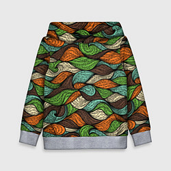 Детская толстовка Абстрактные волны