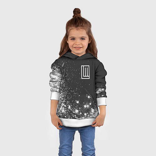 Детская толстовка LINDEMANN ЛИНДЕМАНН / 3D-Белый – фото 4