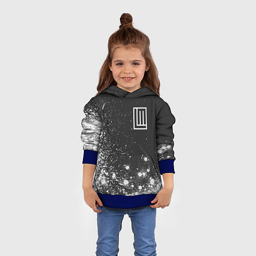 Детская толстовка LINDEMANN ЛИНДЕМАНН / 3D-Синий – фото 4