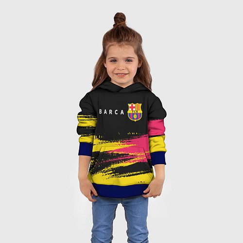 Детская толстовка BARCELONA БАРСЕЛОНА / 3D-Синий – фото 4