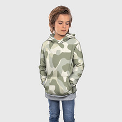 Толстовка-худи детская Camouflage 1, цвет: 3D-меланж — фото 2