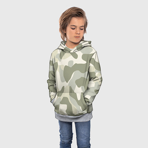 Детская толстовка Camouflage 1 / 3D-Меланж – фото 3