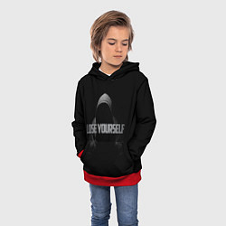 Толстовка-худи детская EMINEM, цвет: 3D-красный — фото 2