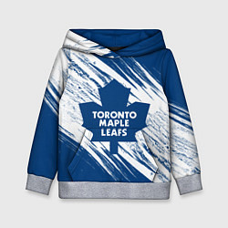 Толстовка-худи детская Toronto Maple Leafs,, цвет: 3D-меланж
