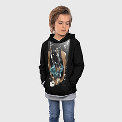 Толстовка-худи детская UNDERTALE, цвет: 3D-меланж — фото 2