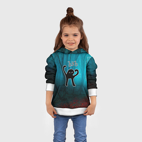 Детская толстовка ЪУЪ / 3D-Белый – фото 4