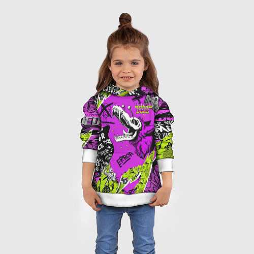 Детская толстовка Watch Dogs: Legion / 3D-Белый – фото 4