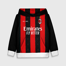 Детская толстовка AC MILAN 2021 - ДОМАШНЯЯ