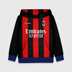 Детская толстовка AC MILAN 2021 - ДОМАШНЯЯ