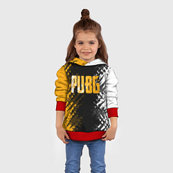 Толстовка-худи детская PUBG, цвет: 3D-красный — фото 2