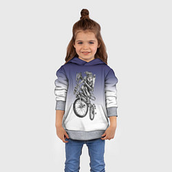 Толстовка-худи детская BMX, цвет: 3D-меланж — фото 2