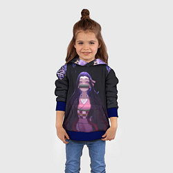 Толстовка-худи детская НЕДЗУКА, цвет: 3D-синий — фото 2