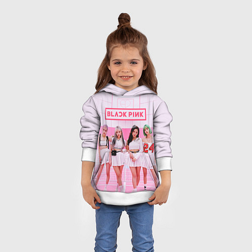 Детская толстовка BLACKPINK / 3D-Белый – фото 4