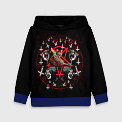 Детская толстовка Satanic Cat