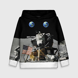 Детская толстовка Высадка На Луну