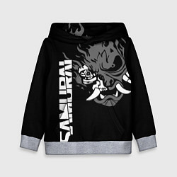 Толстовка-худи детская SAMURAI 2077, цвет: 3D-меланж
