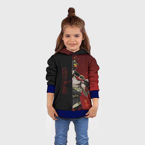 Детская толстовка Hades / 3D-Синий – фото 4