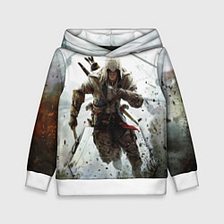 Толстовка-худи детская Assassin’s Creed 3, цвет: 3D-белый