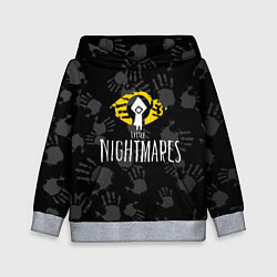 Толстовка-худи детская Little Nightmares, цвет: 3D-меланж