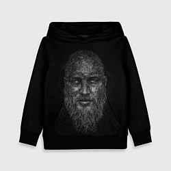 Толстовка-худи детская Ragnar Lodbrok, цвет: 3D-черный