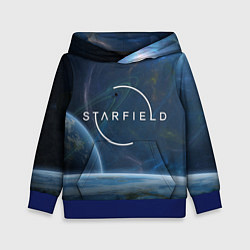 Толстовка-худи детская Starfield, цвет: 3D-синий